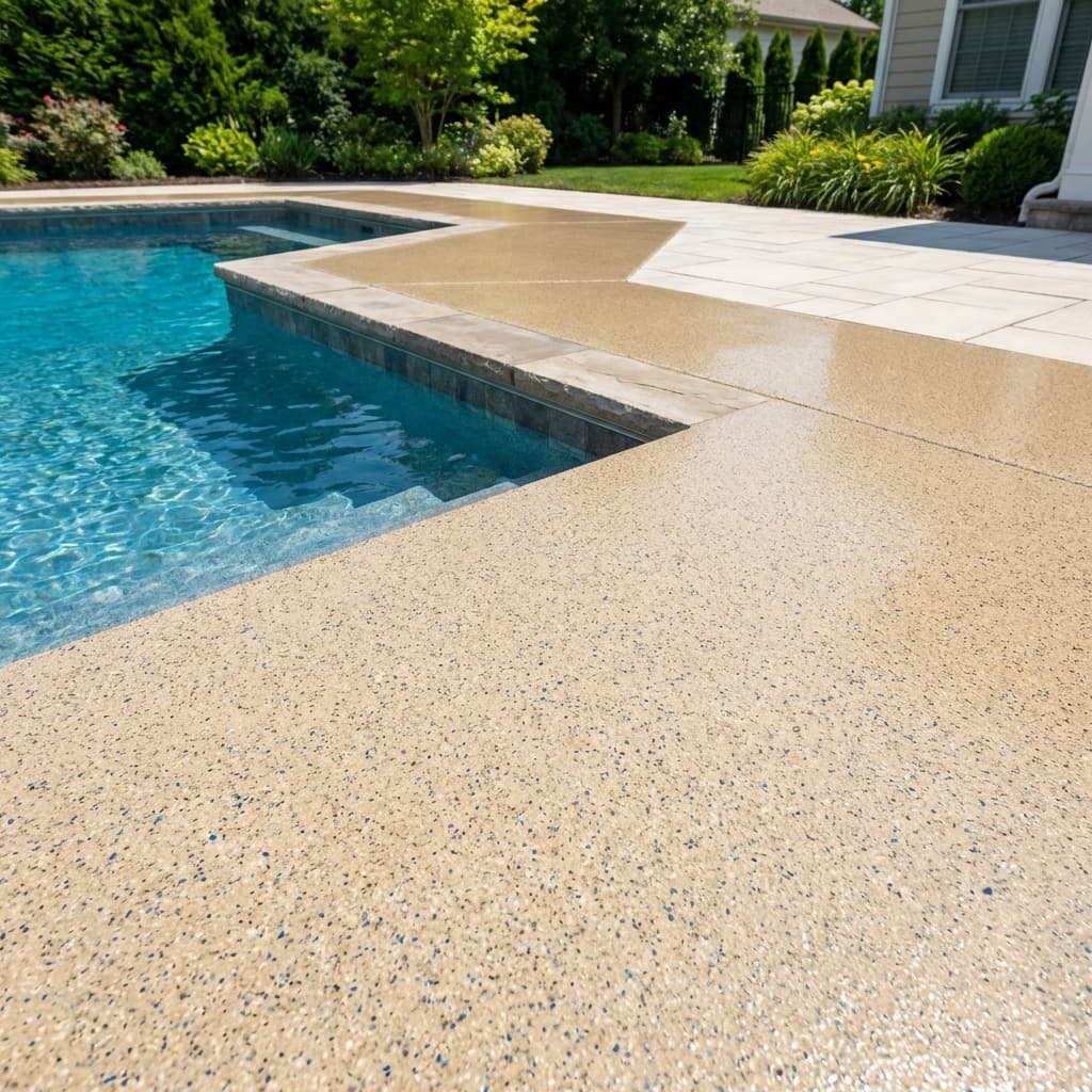 Revêtement de piscine en époxy